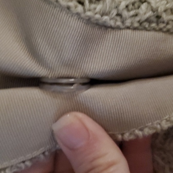 A. Gannett sleeveless sweater, Womens XL, a medium brown/tan in color. - Picture 8 of 9